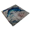 Caixa de travesseiro 6 Pacote Mediterrâneo Throw Ocean Theme Decorative Square Cushion Capa 18x18 polegadas mar