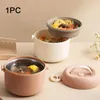 Dinnerware Sets Meal Prep Portable Reusable Bento Warmer Double Layer Lunch Box Thermal Insulated Kids Adults Stainless Steel Container