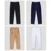 Trousers Children's Boys Uniform Chino Pants Autumn High Waist Cotton Size 12 14 16 Teenager Clothing Spring Clothes 230223