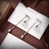 Botiega Water Drop Earrings Designer Studs bengelen voor vrouw goud vergulde 18k offici￫le reproducties nooit vervagen jubileumgeschenk 022