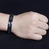 Länk armband kedja hälsa terapi gåva enkla män armband armband charm tillbehör alla hjärtans dag mode magnet titan för