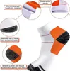 5pc strumpor Hosiery Foot Compression Socks for Men Women Plantar Fasciitis Heel Spurs smärta Venösa löpande Sports Socks Casual Cotton Ankel Sock Gift Z0221