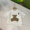 2023 Luksusowe zestawy odzieży designerskiej Kosze dzieci Brytyjska marka mody Summer Childrens Treasures Girls Cotton Tees Modna spódnica gazy 3a