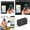 Akcesoria samochodowe Smart Mini Tracker Locator Mocne Magnetyczne Magnetyczne urządzenie do śledzenia Magnetyczne Motocykl DHAM5