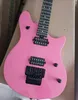 Chitarra elettrica rosa a 6 corde con tastiera in palissandro Floyd Rose personalizzabile
