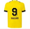 23 24 WESTFALEN DORTMUNDS SOBOCCER TOIRSEYS All-Black Special Special Brackout Borussia Neongelb 2023 2024 Cup Football Shirt Reus Bellingham Hummels Reyna Brandt Men Kids Top