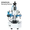 ZONESUN ZSP-890H 자동차 산업용 핫 포일 스탬핑 기계 가죽 로고 목재 마크 이름 카드 브랜딩 머신 가죽 엠보싱