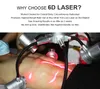 Articles de beauté le plus récent 532nm 635nm lumière verte 6D Laser froid graisse retrait corps façonnage Lipo Laser minceur Machine esthétique