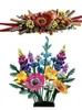 Blocs 2023 En stock 10313 Bouquet de fleurs sauvages 10314 Bloc central de fleurs séchées Brique Jouet Plante Pot Cadeau Ensemble pour enfants 230222