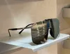 Ogólne okulary przeciwsłoneczne lustra dla mężczyzn srebrne metalowe szklanki ramy projektanci okularów przeciwsłonecznych sunnies odcienie Occhialia da sole Uv400 Ochrona okularów z pudełkiem