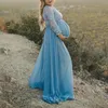 OC 624M72 新しい Victorine レディース ドレス最高品質の妊婦スカート シフォン レース パッチワーク フロア ロング