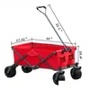 Andere Gartenbedarf Home Utility Park Cart Tool Customized Color Folding Cam Trolley Outdoor Picknick Strand Wagen Drop Lieferung Patio Dha6u