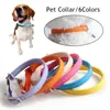 Hundekragen schöne Katzenkragen Universal Conbon Color Pet Bell Accessoires Verstellbares Elastizitätsgurtgurt Großhandel