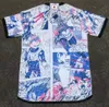 23-24 Japonia Męskie T-shirty Summer Soccer Fan Polos oddychająca odznaka materiału haftowa na zewnątrz futbolowy profesjonalny koszula