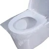 Toalettstol täcker engångsbruk 10/50 bitar Vattentät fickstorlek Enskild förpackning idealisk för barn och vuxna reser