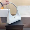 Borsa a bustina Borsa donna firmata mini pochette Manico in pelle accessori in metallo chiusura con cerniera fodera in nylon stampato