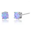 Stud Earrings Luxury For Women Fashion High End Jewelry 2023 Grace Shiny Noble Trendy Party Wedding Lady Accessories Gift