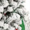 Decoraciones navideñas 150cm/180CM/210CMPVC Copo de nieve blanco Árbol Fiesta Hogar El Decorar