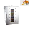 16 Tray Fruit Dehydrator Machine Fruit Vegetable Meat Tea Fish Dryer Food Dryer