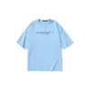 Mens T Shirts Summer Shirt Designer T Shirt Outdoor Pure Cotton Tees Tryck p￥ rundhals Kort￤rmad avslappnad sporttr￶ja Lyxiga par Samma kl￤der 23We