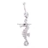 Navelklockknapp ringer D0760 Belly Ring Mix Colors Drop Leverans smycken Body Dhgarden Dhlot