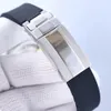 Mens Watch 자동 기계적 9100 운동 시계 다이아몬드 40mm 패션 사파이어 비즈니스 손목 시계 방수 50m Montre de Luxe와의 빛나는 케이스
