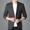 Mäns kostymer Blazers Top Quality Designer Brand Casual Fashion Slim Fit Party Jackets For Business Suit Coat Clothing 230222