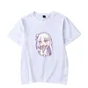 T-shirts pour hommes Anime Re Zero T-shirt 2D Logo Cool Style Unseix Summer Short Sleeve Men Cotton Tee