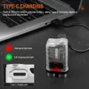 Nyckelkedjan ficklampor Boruit V3 LED Keychain Portable Fluoresce ficklampa Arbetsljus typ-C laddningsbar mini-fackla med magnet U275i