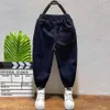 Jeans Boys Jeans Solid Color Children Jeans For Boy Spring Autumn Kid Jeans Casual Style Children's Clothing 6 8 10 12 14 230223