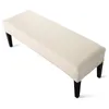 Chair Covers Velvet Dining Cover Stretch Spandex Upholstered Bench