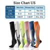 5PC Socks Hosiery Compression Socks Men Women Running Athletic Medical Pregnancy Nursing Outdoor Travel Football Breathable Adult Sports Socks Z0221