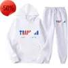 Men's T-Shirts Tracksuit TRAPSTAR Brand Printed Sportswear Men 16 colors Warm Two Pieces Set Loose Hoodie Sweatshirt Pants jogging 220615 23 Tidal current21