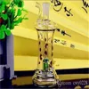 Color glass vase type water bottle Wholesale Glass bongs Oil Burner Glass Water Pipes Oil Rigs Smoking Free