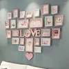 Christmas Decorations Po Frame Wall Hanging Creative Combination Picture Baby Children Heart-Shaped