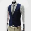 Men's Vests British Style Suit Vest Mens Slim Fit Singlebreasted Formal Businss Dress For Men Waistcoat chaleco hombrechaleco hombre 230222