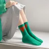 Frauen Socken Herbst Winter Liebe Koreanische Männer Und Paare Ins Baumwolle Lustige Harajuku Atmungsaktive Weiß Schwarz