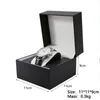 Watch Boxes Cases Carved Custom Watch Box Gift Packaging Special Right Angle Car Line Flip PU Leather Watch Storage Box Display Brand COL 230222