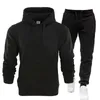 Mens Tracksuits Autumn Winter Men Women hoodie byxor jogging kostym 2 st avslappnad pullover sportkläder 230223