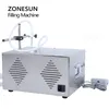 ZONESUN Semi Automatic Bottle Filling Machine Liquid Water Juice Drinks Olive Oil Magnetic Pump Jar Packaging Production ZS-MPZ1