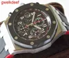 High Quality Fashion Iced Out WatchesMens Wrist Luxury Round Cut Lab Gr DDGU E90H