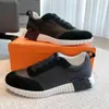 Various Styles Bouncing Sneakers Shoes for Men Technical Canvas Suede Goatskin Sports Light Sole Trainers Italy Brands Men's Casual Walking Eu38-46 Box