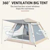 Tents and Shelters 34 Person Waterproof Camping Tents Outdoor Automatic Quick Open Tent Family Picnic Traveling Beach Hiking Glamping Tents J230223