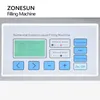 ZONESUN Semi Automatic Bottle Filling Machine Liquid Water Juice Drinks Olive Oil Magnetic Pump Jar Packaging Production ZS-MPZ1