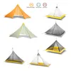 Tendas e abrigos Ultralight 24 pessoas 34 Tentada de camping tenda interna Tenda interna 20d Nylon Ambos