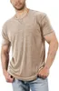 Мужские рубашки для рубашки хлопчатобумажной рубашки мужчина сплошной бодибилдинг в спортзале -майке Top Tees Fitness Fitnes