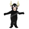 Performance Bull mascotte Costumes dessin animé Elk personnage robe costumes carnaval adultes taille noël fête d'anniversaire Halloween tenue de plein air costume