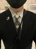 Złoty srebrny naszyjnik łańcuch kulowy męski biżuteria serce krzyż męski męski naszyjnik
