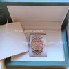 5 Model Watches Chocolate Dial Super BP Factory Men's 41mm rostfritt stålfodral Rose Gold Jubilee Strap Automatisk rörelse BPF WRISTMAPS SAPPHIRE GLASS ORIGINA BOX