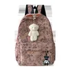 Mochilas moda crianças impressão flor viagem daypack criança ao ar livre portátil adolescente menina crianças floral saco de escola t220919275a